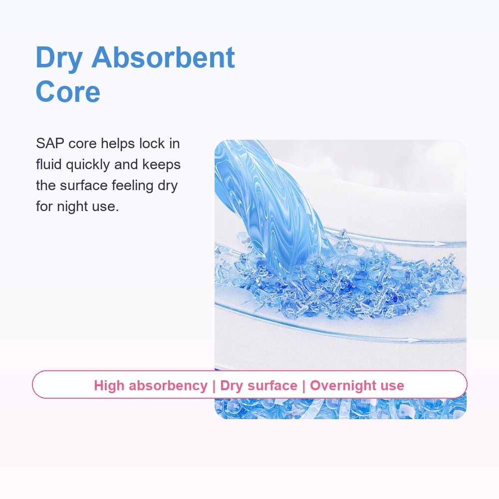 Overnight Disposable Menstrual Pants for Heavy Flow Leak Protection image 4