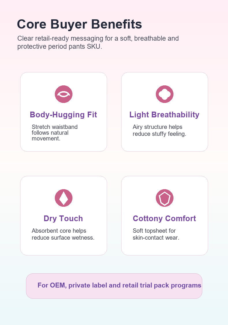 NAFY Ultra-Thin Disposable Period Pants