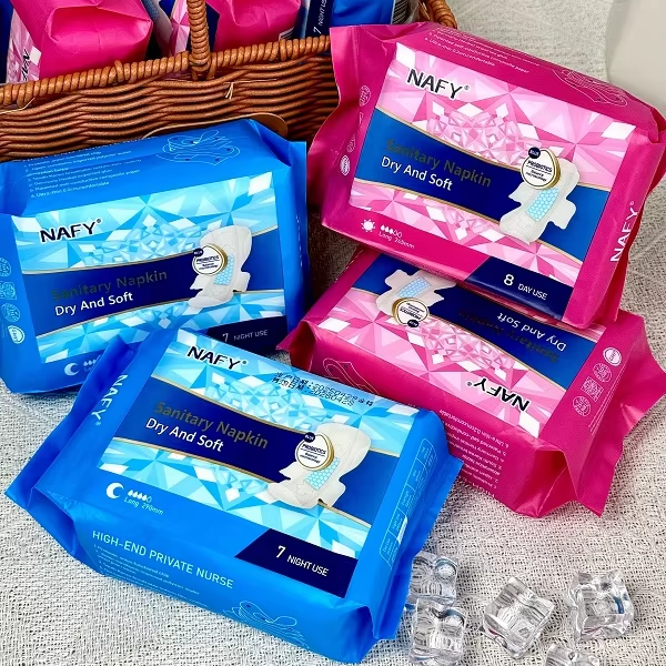 Day and night use lady pads wholesale product image for mixed size planning