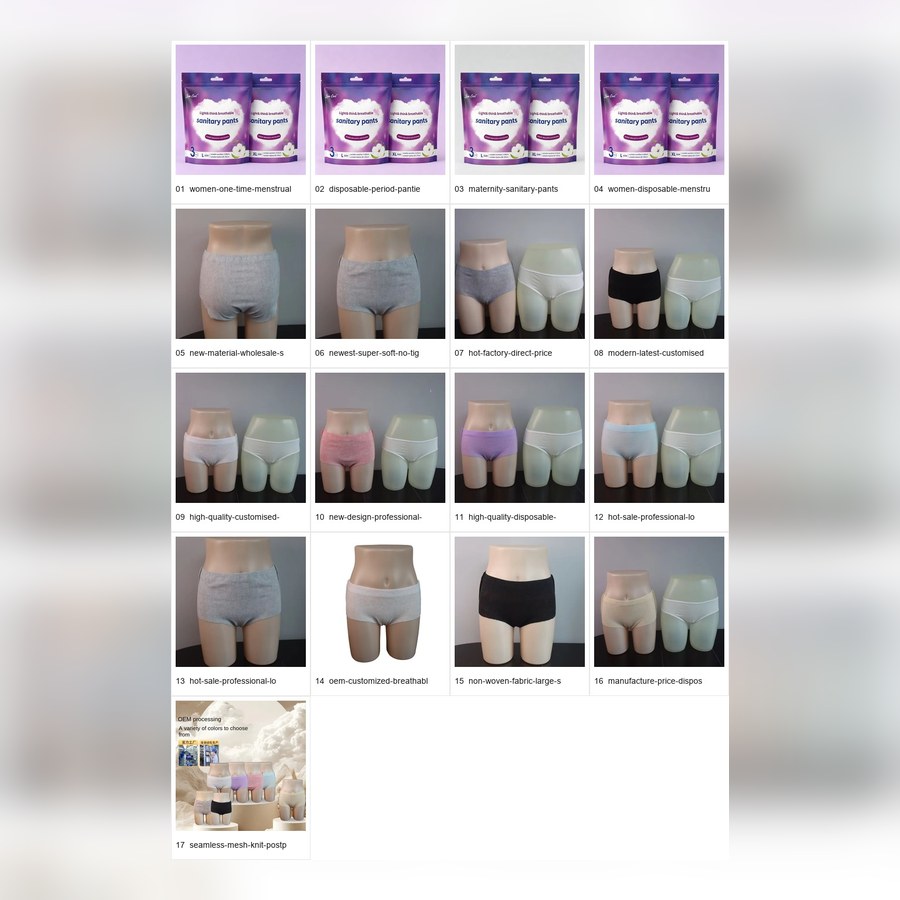 Disposable Underwear Color and Size Assortment Planning for Buyers