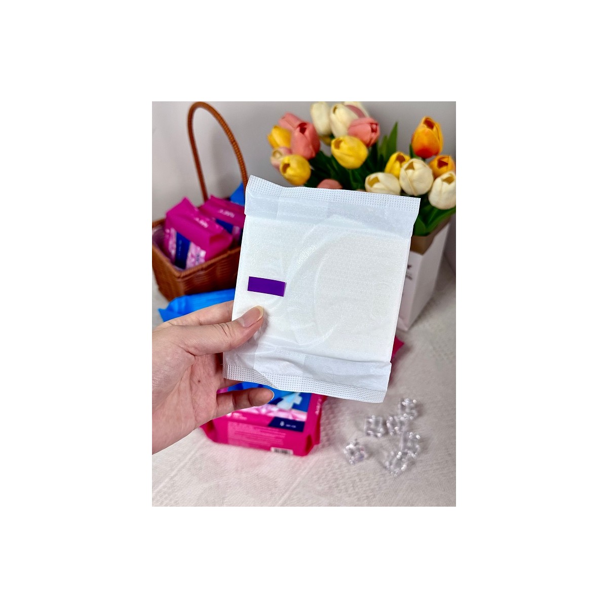 Ultra Thin Sanitary Napkins for Wholesale Private Label Orders Ultra Thin Sanitary Napkins for Wholesale Private Label Orders product photo